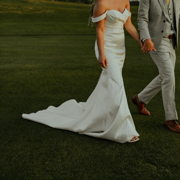 Sophia Tolli Two-Piece Wedding Dress "Zendaya" - Picture 8 of 9